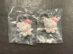 【匿名配送】サンリオ めじるしアクセサリー ふわふわスノー キティ セット