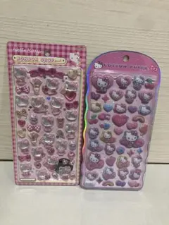 【正規品】サンリオ　ハローキティボンボンドロップシール第二弾　コットンパフィー