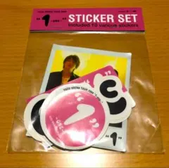 ゆず 1 ライブグッズ　ステッカー