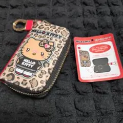 HELLO KITTY ★ヒョウ柄 ★スマートキーケース★新品
