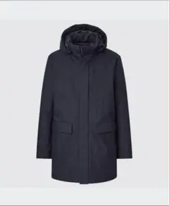 ユニクロ　ハイブリッドダウンコート　S