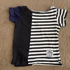 ボーダー　半袖　Tシャツ　95cmのサムネイル