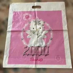 Sanrio ハローキティ 2000年 ショップ袋 ビニールバッグのサムネイル