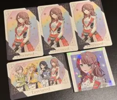 プロセカ　感謝祭　特典　ステッカー　グリーティングカード 望月穂波