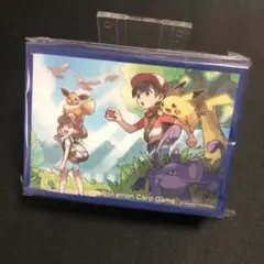 【ポケモンカード】超貴重！ピカチュウ&イーブイ デッキシールド　未開封64枚入り