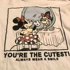 LITTC リトシー　ディズニー　ミニーちゃん　Tシャツワンピース