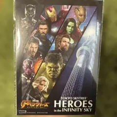 非売品❗️アベンジャーズ✖️スカイツリー　ポストカード2枚