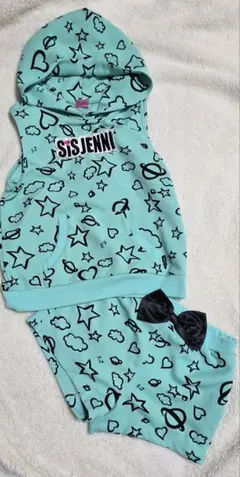 SISTER JENNI ノースリーブパーカー ショートパンツ セットアップのサムネイル