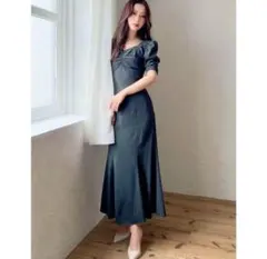 RESEXXYリゼクシーバックオープンマーメイドワンピース