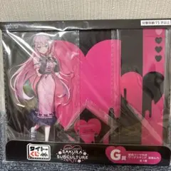 初音ミク　桜ミク　タイトーくじ　巡音ルカ　クリアスタンド G賞