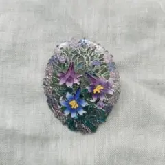 七宝焼 ブローチ