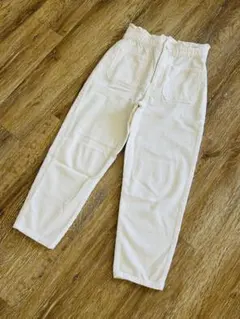 〈BANANA REPUBLIC〉レディース　コーデュロイ ペーパーバッグパンツ