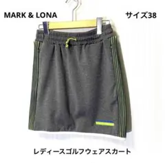 ★美品★MARK & LONA★レディース ゴルフウェア スカート サイズ38のサムネイル
