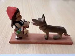 ドイツ・エルツ地方のヘルビッヒ工房の赤ずきん