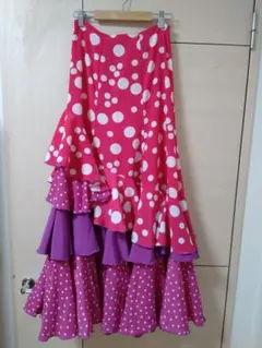 フラメンコ衣装　ファルダ　イベリア　HERMOSA