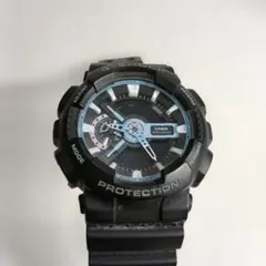 CASIO G-SHOCK ブラック/ブルー GA-110PC　稼働不確認のサムネイル