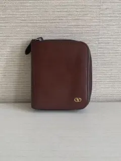 【VALENTINO✨】二つ折り財布 コインケース ブラウンのサムネイル