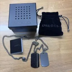 DIESEL ドッグタグ ネックレス