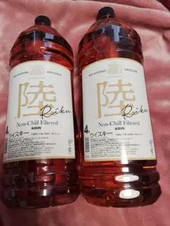 ウイスキー 陸 4L 2本 - メルカリ