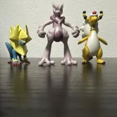 モンコレ　メガミュウツーX メガライボルト　メガデンリュウ