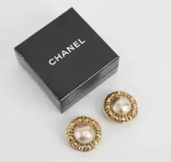 CHANEL シャネル フェイクパール イヤリング アクセサリー