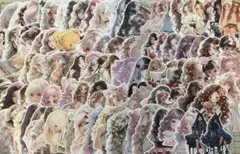 コラージュ素材 カット素材 切り抜き素材 ランダム100枚④