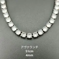 アヴァランチ ジルコニアテニスチェーンネックレス silver925 シルバーのサムネイル