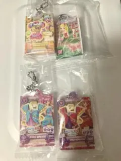 アイカツ×プリパラ だれでもアクリルチャーム2 まどか 珠璃 ニーナ ふわり