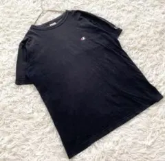 Champion チャンピオン メンズ 半袖 Tシャツ ブラック 黒 Mサイズ