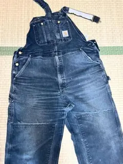 Carhartt ダークブルー オーバーオール　ヴィンテージ