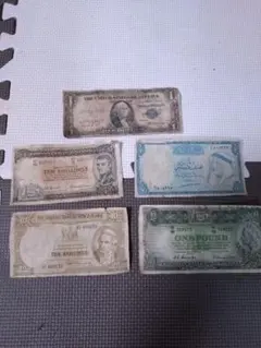フィリピン旧貨幣500ペソ（1枚）100ペソ （3枚）20ペソ（2枚）のセット
