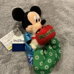 ディズニー ミッキー ぬいぐるみバッジ 獅子舞