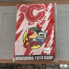 広島東洋カープ 新井貴浩 似顔絵 タオルマフラー