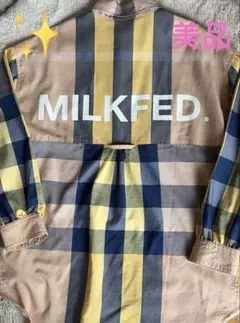 ＊MILK FED. チェックシャツ＊のサムネイル