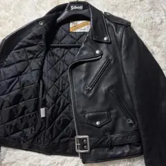 Schott ブラック レザージャケット　36 2026年最新】schott レザージャケット36の人気アイテム - メルカリ