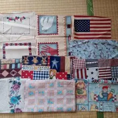 コットン生地 はぎれセット 多様なデザイン【カントリー調】