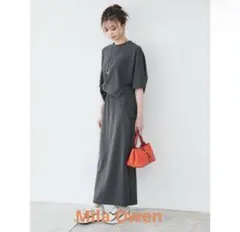 《夏物セール》Mila Owen ドルマンTストレートスカートカットSET