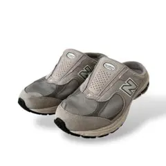 New Balance 2002R Mule スリッポン グレー 26cm