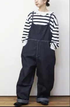 【美品・未使用・未洗濯】PAR ICI ベージュ サロペット フリーサイズ 美品・未使用・未洗濯】PAR ICI ベージュ サロペット フリーサイズ 美