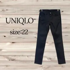 UNIQLO 【22】スキニーストレッチデニム ・ブラック・ユニクロ♡