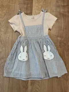 petit maim ミッフィー 半袖ワンピース　100センチ