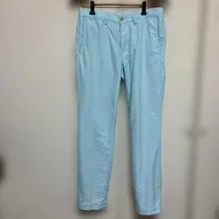 ラルフローレン綿100%チノパンアイスブルーメンズ30 × 30 春夏