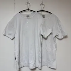 AVIREXサーマルヘンリーネック半袖Tシャツ2枚