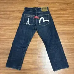 r*a様 EVISU Paris France No:0001 カモメ デニムパ EVISU Paris France No:0001 カモメ デニムパ - メルカリ