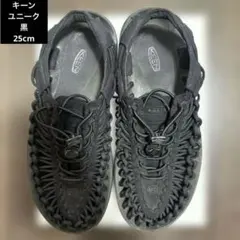 KEEN UNEEK スポーツサンダル ブラック　25cmのサムネイル