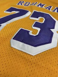 【超貴重】NBA ロサンゼルスレイカーズ 73 デニス・ロッドマン ユニ XLのサムネイル