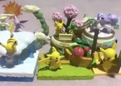 ポケモンフィギュア6点セット木漏れ日の午後ぴょこっとおかえりBONSAI2など！