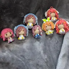 5等分の花嫁 ちょこのっこ フィギュア 中野二乃 三玖 四葉 五月 セット売り