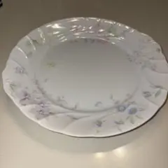 ナルミ エイプリルローズ ケーキ皿 プレート シルキーホワイト 皿 薔薇