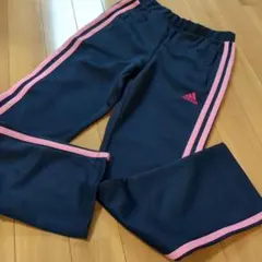 adidas ジャージ ネイビー/ピンク サイズ130